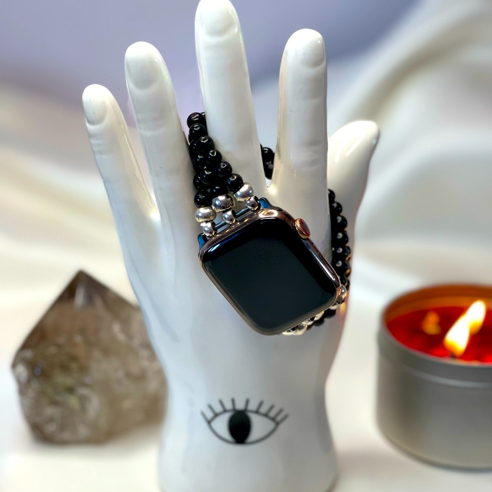 Shungite Apple Watch Strap Protection Bracelet